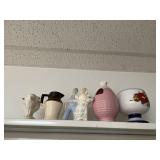 Pottery on Top Shelf