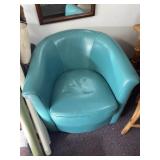 Vintage Vinyl Swivel Chair