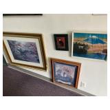 (4) Vintage Hanging Wall