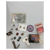 Military Pins, Patches, & More