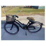 Black Huffy Bike with Basket