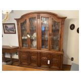 Drexel Large Lighted China Cabinet