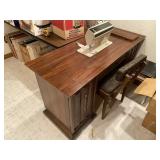Sewing Table w/ Singer Futura Model 900 - 53" L