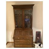 Hutch w/ Leaded (?) Glass - 86" x 37"