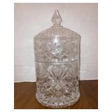 Shannon Crystal Glass Candy/Nut Dish