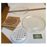 Pyrex Platters & Cooling Racks