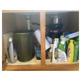 Cleaning Contents of Cabinet under the Sink