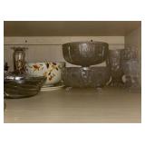 Contents of Cabinet above Refrigerator