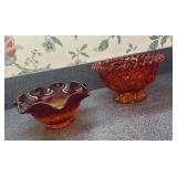 Amberina? Glass Bowls