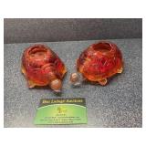 Retro Turtle Candleholders