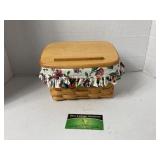 Longaberger Basket w/ Recipe Cards