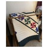 Quilt & Quilt Rack