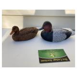 Redhead Drake Wooden Duck