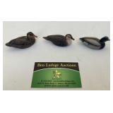 Miniature Mallard, Pintail & Mallard Hen