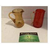 Vintage Decorative Cracked Glass