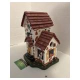 Witches House Halloween Bird House Decoration
