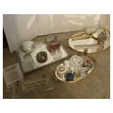 Mirror Trays, Candy Dishes & More