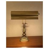 Brass Covered Positional Desk Lamp