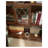 Reading Material & Contents of Bottom Shelves