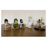 Porcelain Ducks & Plush Ducks
