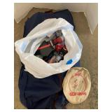 Assorted Golf Balls & Hat