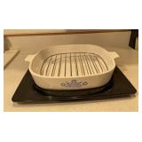 Corningware Casserole Dish, Stand & More