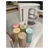 Goldenwood Drinking Cups & Coffee Pot