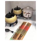 Vintage Fondue Pots
