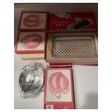 Crystal Cranberry Sets & More