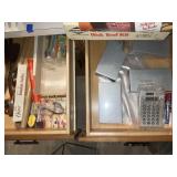 Calculators & Drawer Contents