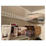 Contents of Corner of Shelves