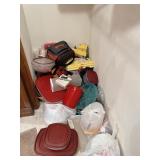 Contents of Closet Corner