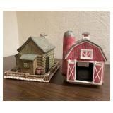 Ceramic Barn & Cottage
