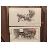 "One Horse Open Sleigh" Department 56 Village