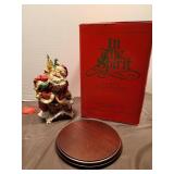 "In the Spirit" Department 56 Santa Scuplture