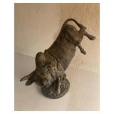 Decorative Bull Figure