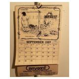 Vintage Novelty Calendar