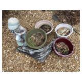 Lantern boy, Planters, & More