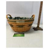 1999 Popcorn Basket Longaberger Basket