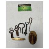 Vintage Items & Pocket Mirror