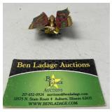 Vintage Pull Type Butterfly Toy