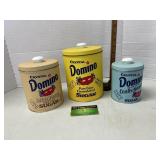 Domino Sugar Canisters
