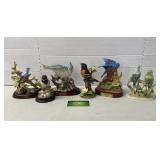 Assorted Bird Statues