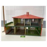 Vintage Metal Dollhouse