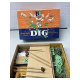 Vintage Parker Brothers "Dig" Action Game