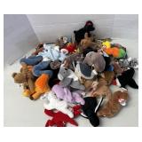 Large Assortment Beanie Babies