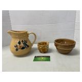 Pfaltzgraff Pitcher & Bowls