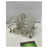 Canister Jars & Holder