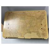 TV Tray & VHS Player