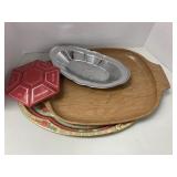 Assorted Trays & Plates